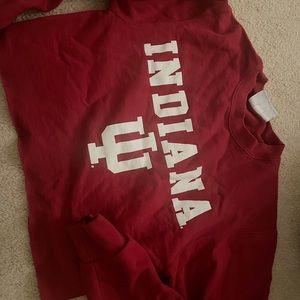 IU cropped sweatshirt